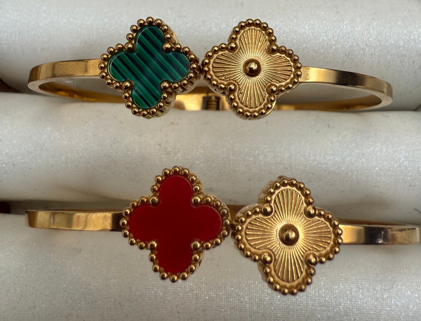 Double Clover Bangle