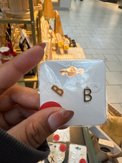 Letter Earrings
