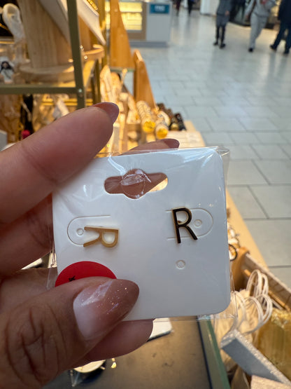 Letter Earrings